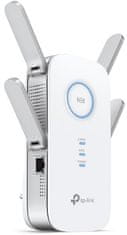 TP-Link Wi-Fi Range Extender, nástěnný, 4x externí anténa, 1x Gigabit Port