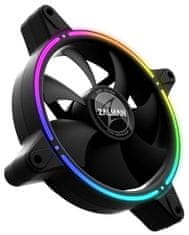 Zalman ventilátor ZM-RFD120 Addressable / 120mm / A-RGB / HDB / 3+3-pin