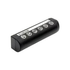 CameronSino Baterie pro Shure GLXD1, 2, MXW2, 1100 mAh, Li-Ion