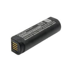 CameronSino Baterie pro Shure GLXD1, 2, MXW2, 1100 mAh, Li-Ion