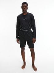 Calvin Klein Pánské tričko s dlouhým rukávem NM2171E - UB1 - Černá - Calvin Klein černá M