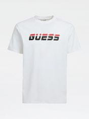 Guess Pánské tričko s krátkým rukávem U0BA47K6YW1 - TWHT bílá - Guess bílá M