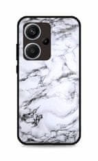 TopQ Kryt LUXURY Xiaomi Redmi Note 13 Pro+ 5G pevný Marble White 122720