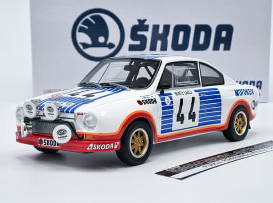 FOX18 Škoda 130 RS no.44 M.Zapadlo/J.Motal Rally Monte Carlo Fox18 1:18