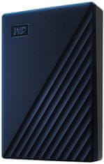 Western Digital WD My Passport Ultra - 4TB (pro MAC), modrá (WDBA2F0040BBL-WESN)