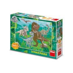 Dino Toys Puzzle Jurský Svět 24 dílků maxi