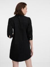 Orsay Černé dámské džínové šaty 38