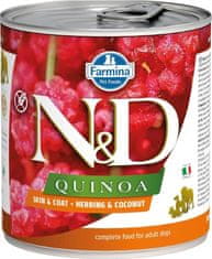 N&D DOG QUINOA Adult Herring & Coconut 285g