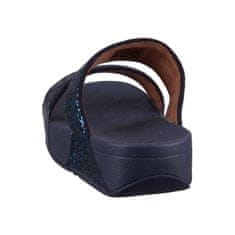 FitFlop Pantofle tmavomodré 38 EU Lulu Blau Lulu Glitter