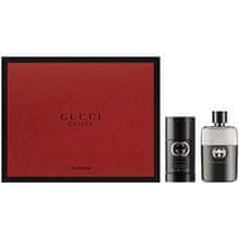 Gucci Gucci - Guilty pour Homme SET EDT 90 ml + Deostick 70 g 90ml 