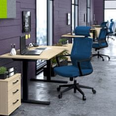 Dalenor Kancelářské křeslo Smart HB, textil, modrá