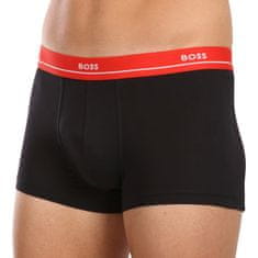 BOSS 5PACK pánské boxerky černé (50489616 999) - velikost M