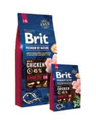 Brit Brit Premium by Nature dog Senior L+ XL 15 kg