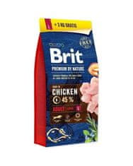 Brit Brit Premium by Nature dog Adult L 15 kg krmivo pro psy