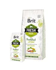 Brit BRIT Fresh Active Run &amp; Work kachna s prosem 12 kg krmiva pro psy
