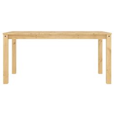 Vidaxl Jídelní stůl Panama 160 x 80 x 75 cm masivní borové dřevo