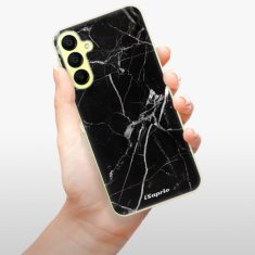 iSaprio Silikonové pouzdro - Black Marble 18 pro Samsung Galaxy A15 / A15 5G