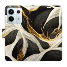 iSaprio Flipové pouzdro - BlackGold Marble pro Xiaomi Redmi Note 13 Pro 5G / Poco X6 5G