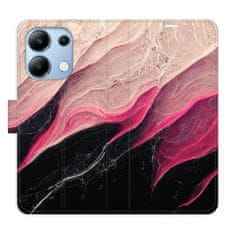 iSaprio Flipové pouzdro - BlackPink Marble pro Xiaomi Redmi Note 13