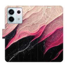 iSaprio Flipové pouzdro - BlackPink Marble pro Xiaomi Redmi Note 13 Pro+ 5G