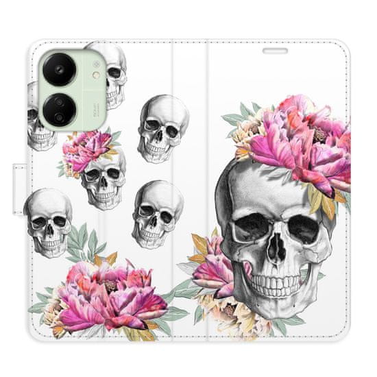 iSaprio Flipové pouzdro - Crazy Skull pro Xiaomi Redmi 13C