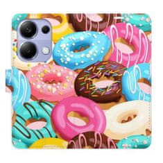 iSaprio Flipové pouzdro - Donuts Pattern 02 pro Xiaomi Redmi Note 13 Pro