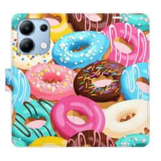 iSaprio Flipové pouzdro - Donuts Pattern 02 pro Xiaomi Redmi Note 13