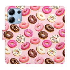 iSaprio Flipové pouzdro - Donuts Pattern 03 pro Xiaomi Redmi Note 13