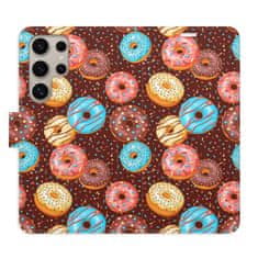 iSaprio Flipové pouzdro - Donuts Pattern pro Samsung Galaxy S24 Ultra