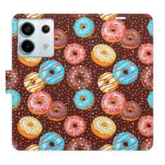 iSaprio Flipové pouzdro - Donuts Pattern pro Xiaomi Redmi Note 13 Pro 5G / Poco X6 5G