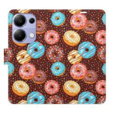 iSaprio Flipové pouzdro - Donuts Pattern pro Xiaomi Redmi Note 13 Pro