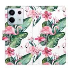 iSaprio Flipové pouzdro - Flamingos Pattern pro Xiaomi Redmi Note 13 Pro 5G / Poco X6 5G