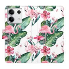 iSaprio Flipové pouzdro - Flamingos Pattern pro Xiaomi Redmi Note 13 5G