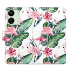 iSaprio Flipové pouzdro - Flamingos Pattern pro Xiaomi Redmi 13C