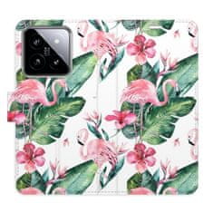 iSaprio Flipové pouzdro - Flamingos Pattern pro Xiaomi 14