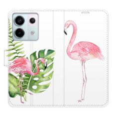 iSaprio Flipové pouzdro - Flamingos pro Xiaomi Redmi Note 13 Pro 5G / Poco X6 5G