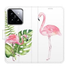 iSaprio Flipové pouzdro - Flamingos pro Xiaomi 14