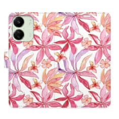 iSaprio Flipové pouzdro - Flower Pattern 10 pro Xiaomi Redmi 13C