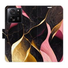 iSaprio Flipové pouzdro - Gold Pink Marble 02 pro Xiaomi 13T / 13T Pro