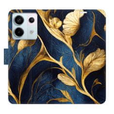 iSaprio Flipové pouzdro - GoldBlue pro Xiaomi Redmi Note 13 Pro 5G / Poco X6 5G