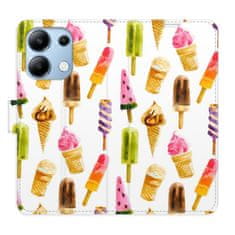 iSaprio Flipové pouzdro - Ice Cream Pattern pro Xiaomi Redmi Note 13