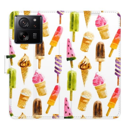 iSaprio Flipové pouzdro - Ice Cream Pattern pro Xiaomi 13T / 13T Pro