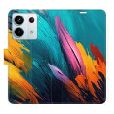 iSaprio Flipové pouzdro - Orange Paint 02 pro Xiaomi Redmi Note 13 Pro+ 5G