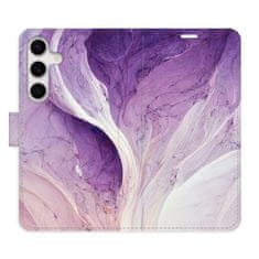 iSaprio Flipové pouzdro - Purple Paint pro Samsung Galaxy S24