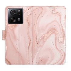 iSaprio Flipové pouzdro - RoseGold Marble pro Xiaomi 13T / 13T Pro