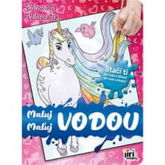 Maluj vodou Jednorožci