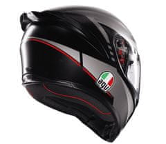 AGV K1 S E2206 LAP MATT BLACK/GREY/RED vel. 2XL