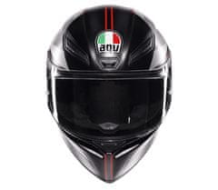 AGV K1 S E2206 LAP MATT BLACK/GREY/RED vel. 2XL