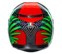 AGV K3 E2206 KAMALEON BLACK/RED/GREEN vel. XL