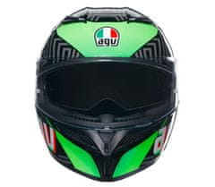 AGV K3 E2206 KAMALEON BLACK/RED/GREEN vel. XL